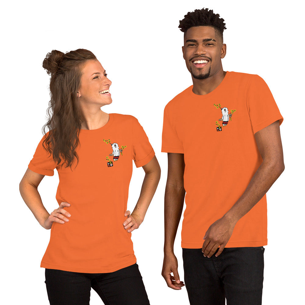We Are Spirits in the Material World - Lebo Short Sleeve Unisex T-Shirt